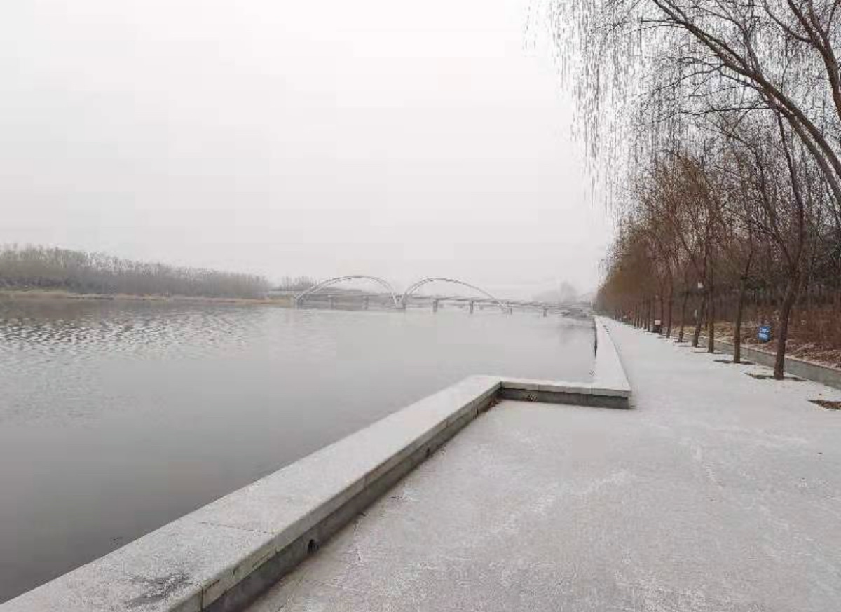 不是说昨天夜里郑州下雪吗?