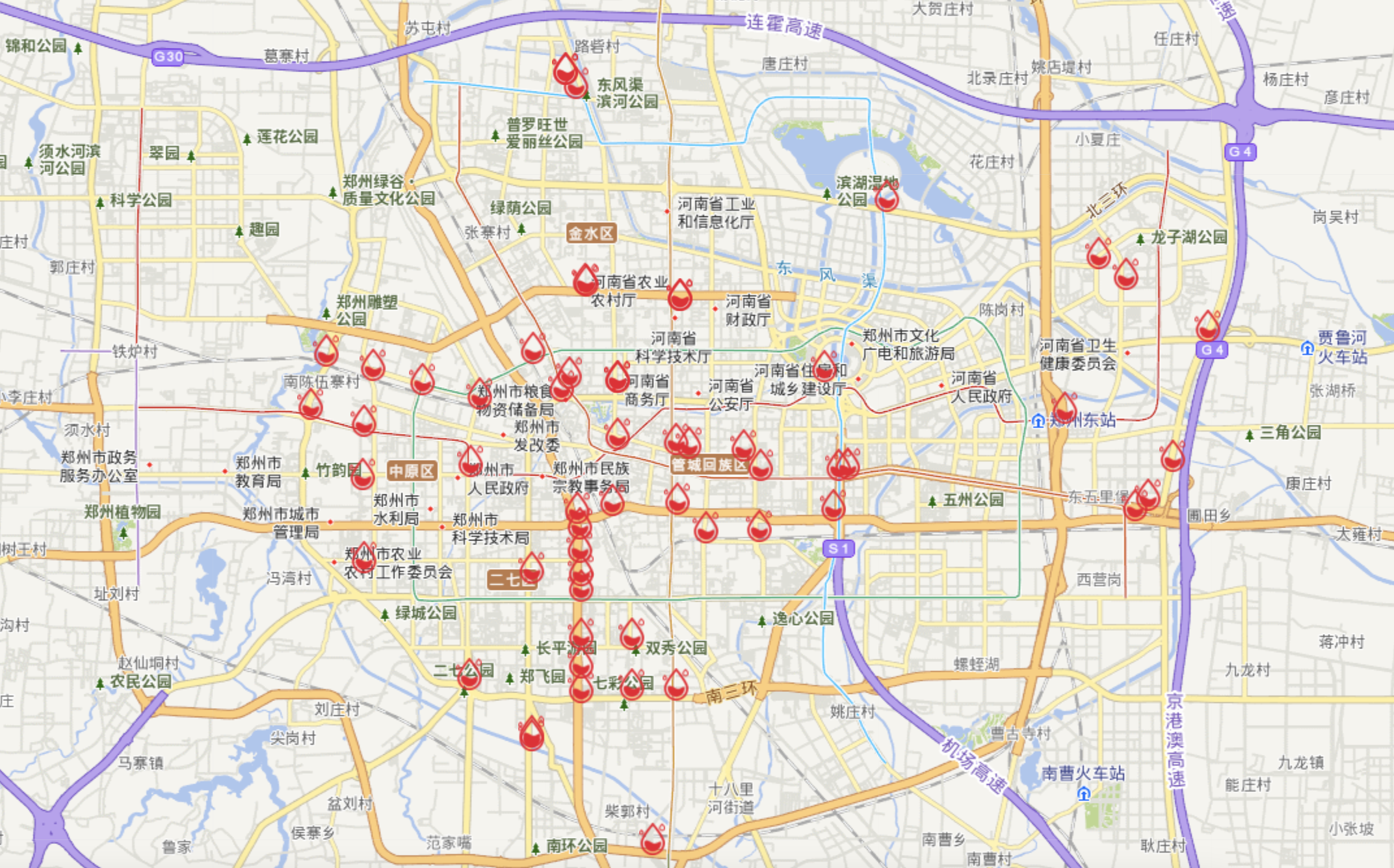 防汛救灾进行时丨扩散收藏!郑州积水点电子地图发布