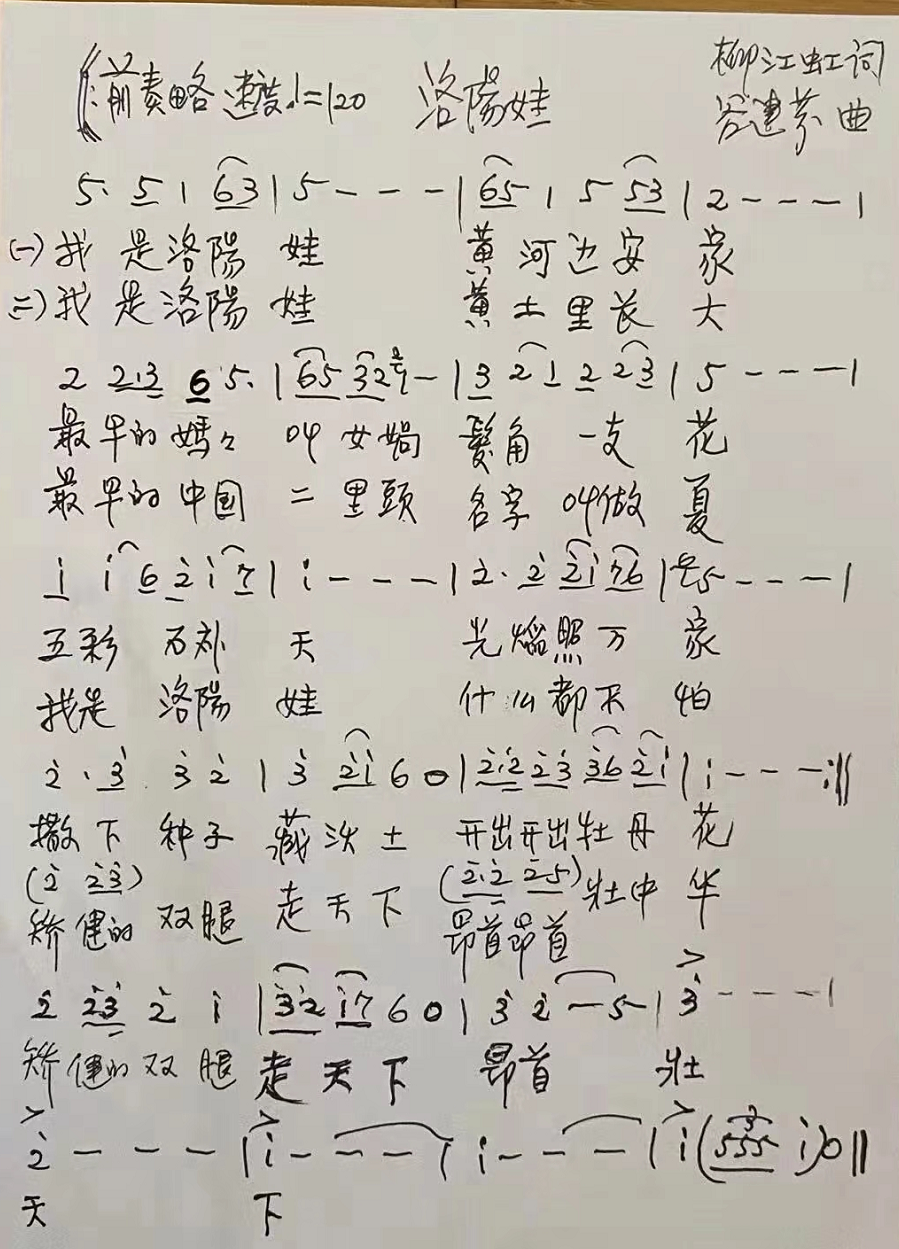 近日,在洛阳市文学艺术界联合会,洛阳市音乐家协会联合推出的"河洛情