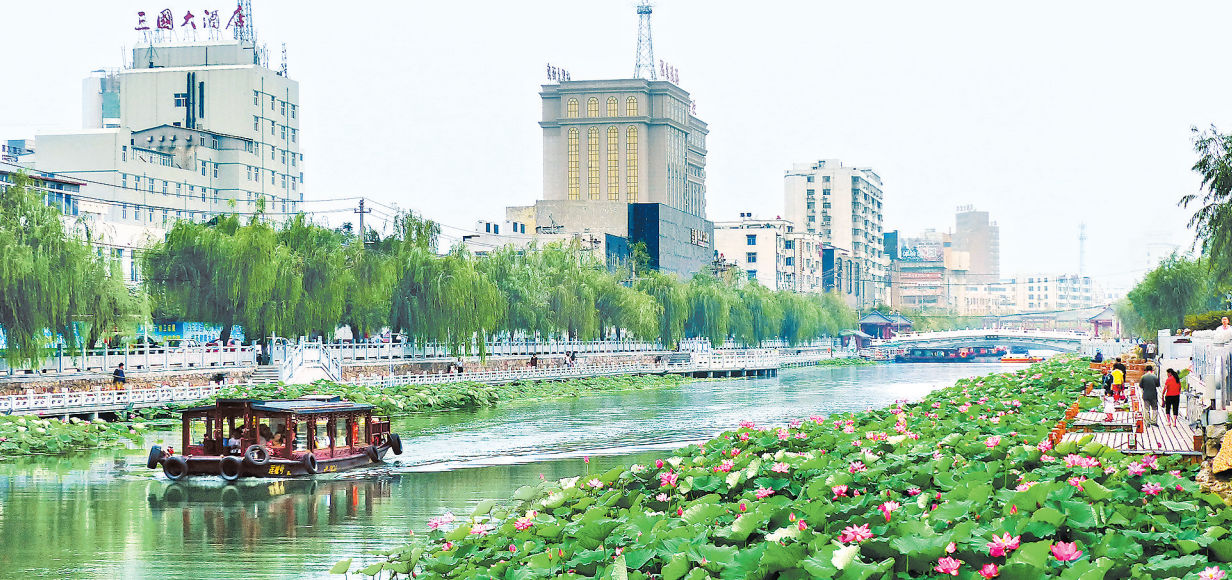 许昌护城河图片