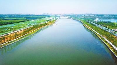 河南省实施“四水同治” 垃圾河变身景观河 
