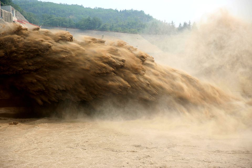 2018年黄河小浪底调水调沙