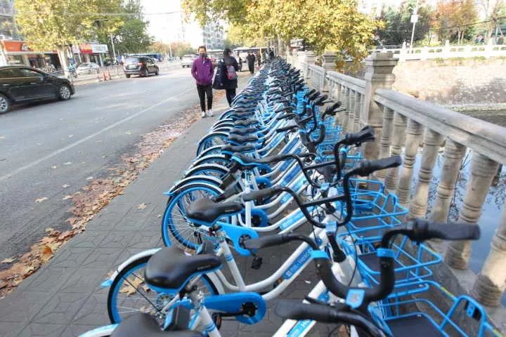 郑州街头出现新面孔共享单车 难道 禁令 解除了