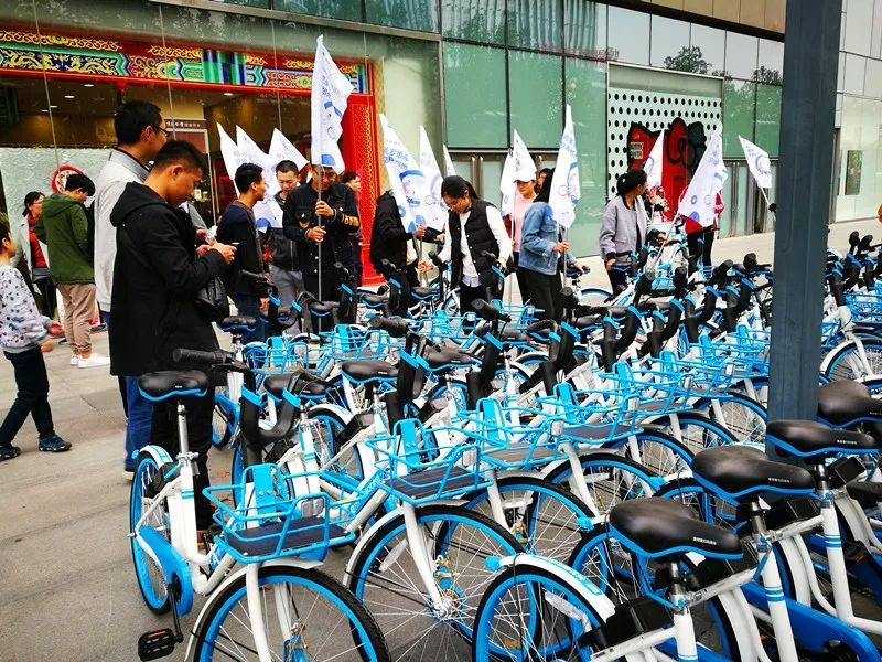 郑州街头出现新面孔共享单车 难道 禁令 解除了