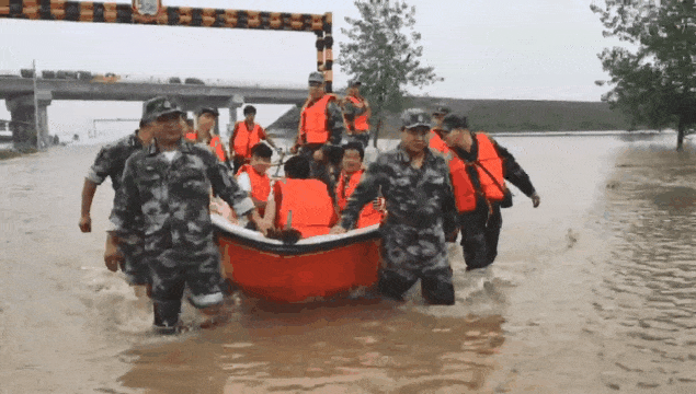 洪水|“皖”手相助，患难“豫”共！安徽，谢谢你！