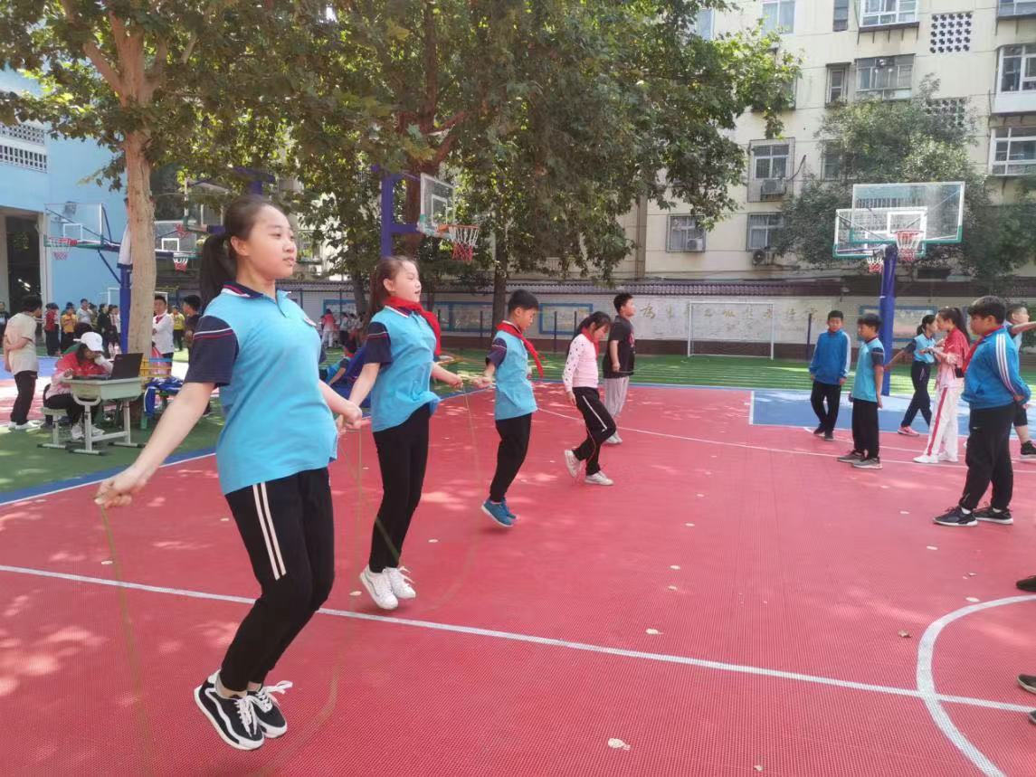 郑师附小开始学生体质健康达标测试,你达标了吗?