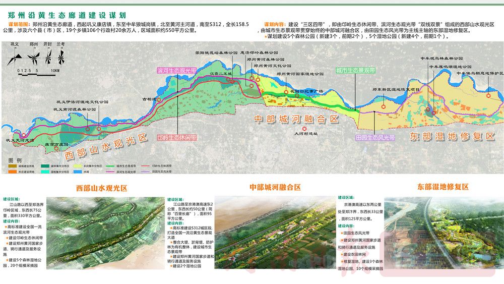 郑州沿黄生态廊道有了初步方案