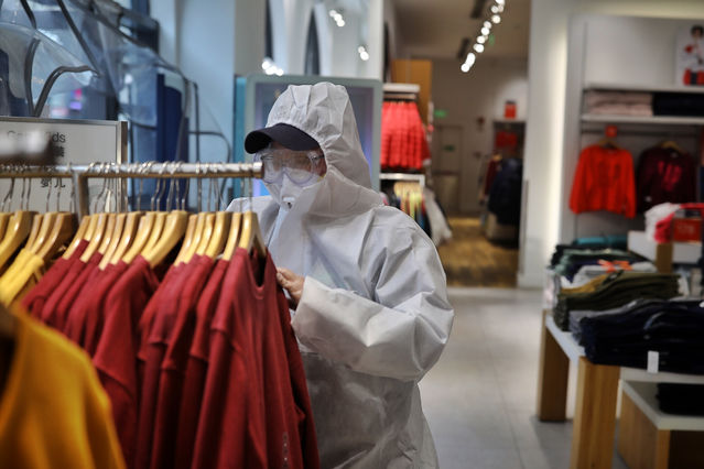 「楚河汉街」武汉标志性步行街楚河汉街恢复营业