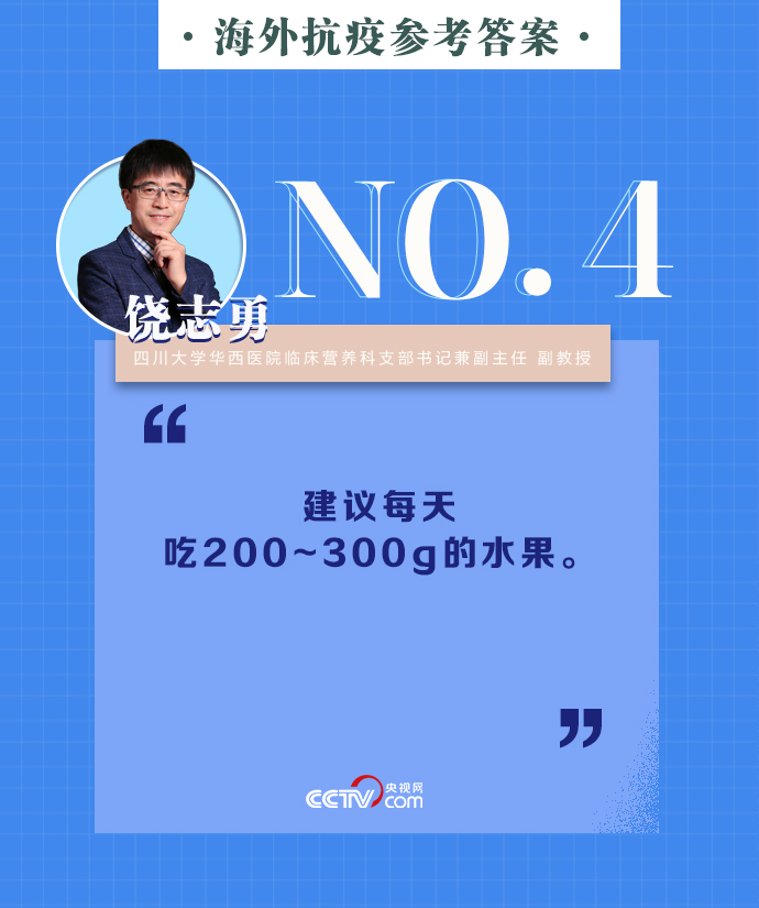 #海外华人#【够科普】@海外华人 请查收这份疫情期间的“营养攻略”