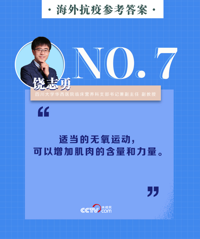 #海外华人#【够科普】@海外华人 请查收这份疫情期间的“营养攻略”