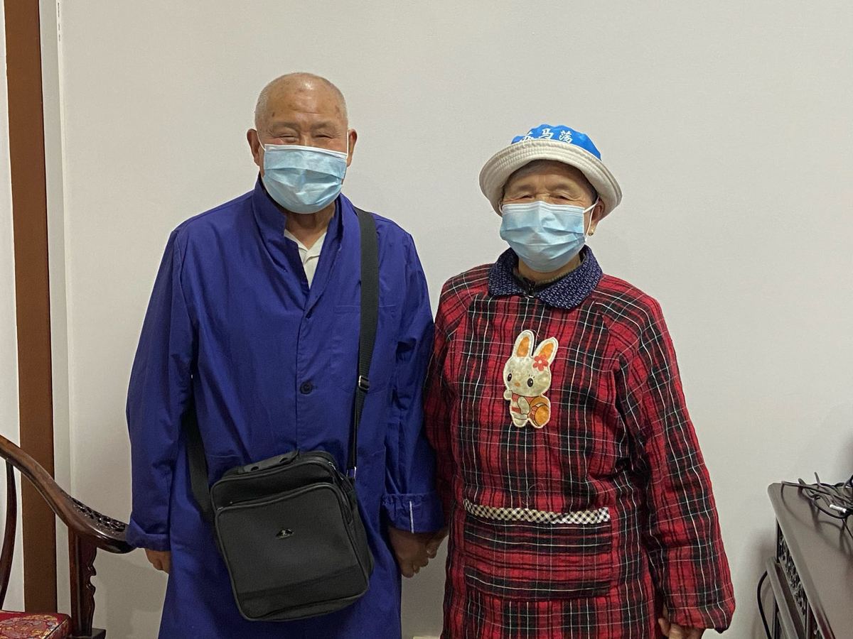 #健康#相恋一甲子，还有什么比一起健康走出医院更幸福？