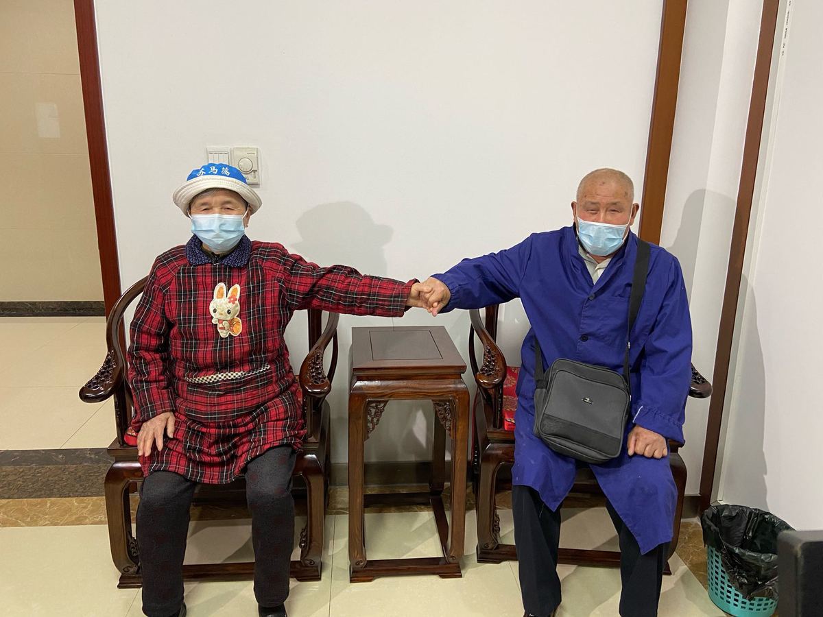 #健康#相恋一甲子，还有什么比一起健康走出医院更幸福？