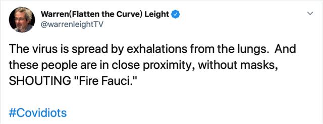 #特朗普#真相丨美媒：特朗普“鼓动”美国民众抗议居家隔离是玩火