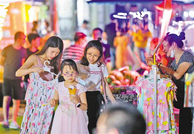 疫情夜市复苏 活力重现