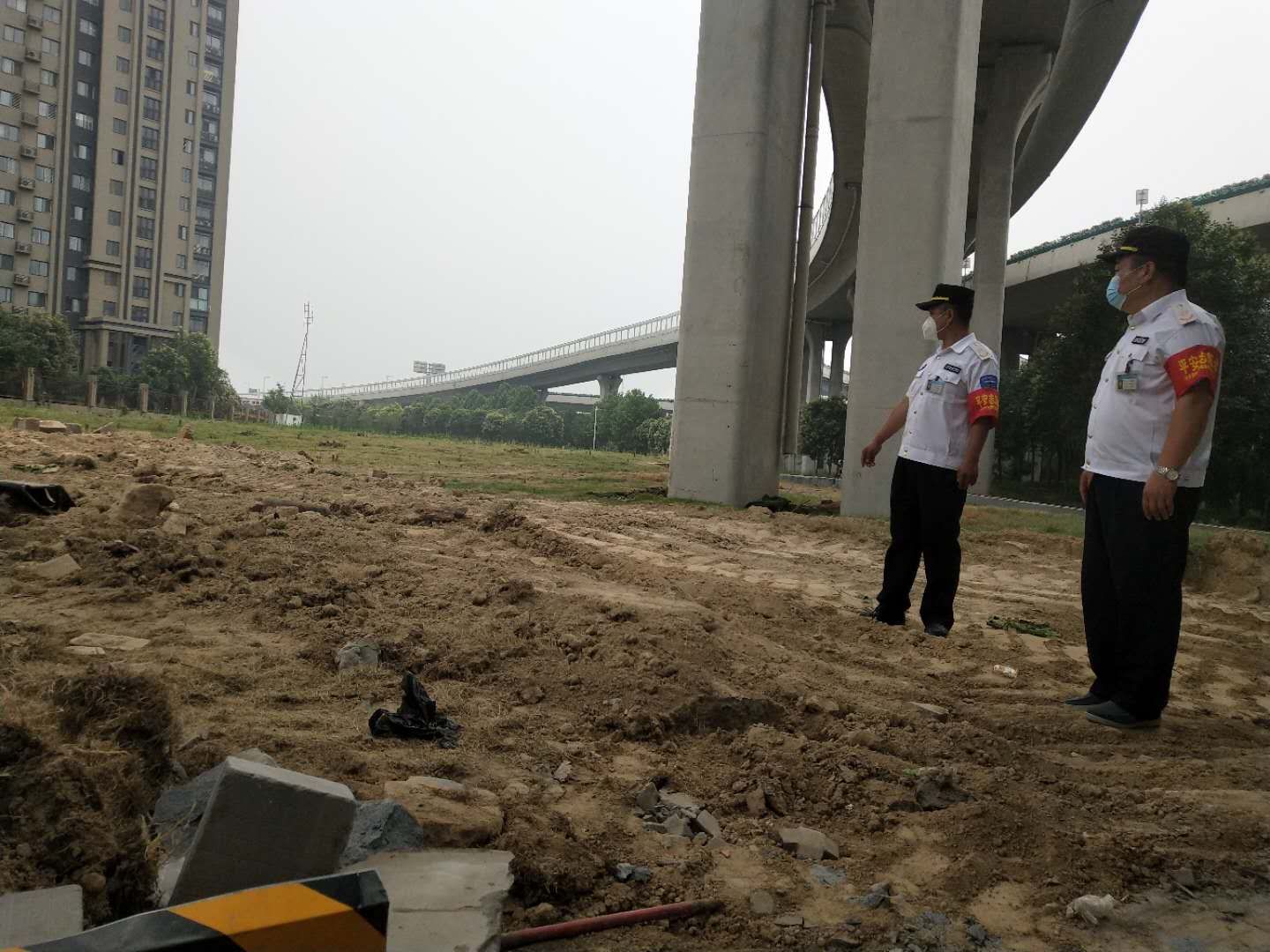 草坪谁干的?约200平米绿油油的草坪 一夜变“秃头”