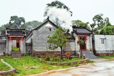 圆通法师前庄村曾隐五寺 古山村田铺大塆