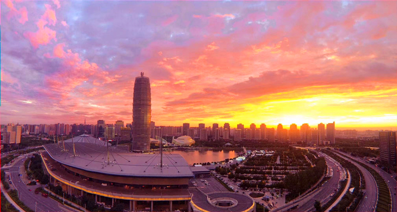 |说新词｜郑州漫天彩霞从何而来？请记住透光高积云这个名字