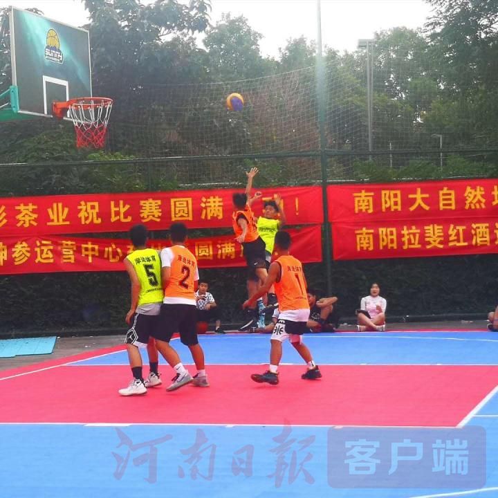 篮球|跳出青春活力 跃出竞技水平 南阳三人制篮球赛备受市民青睐