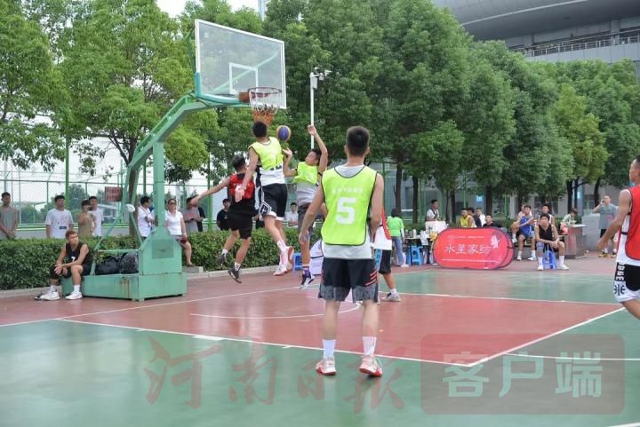 篮球|跳出青春活力 跃出竞技水平 南阳三人制篮球赛备受市民青睐