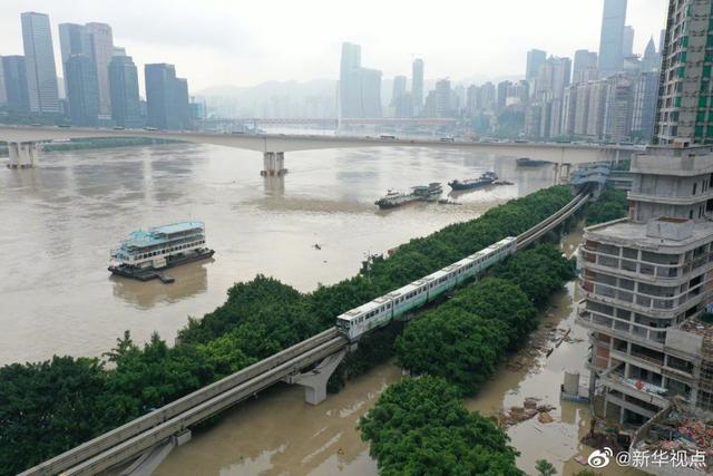 洪崖洞|重庆洪崖洞、朝天门、磁器口等多处景点被淹