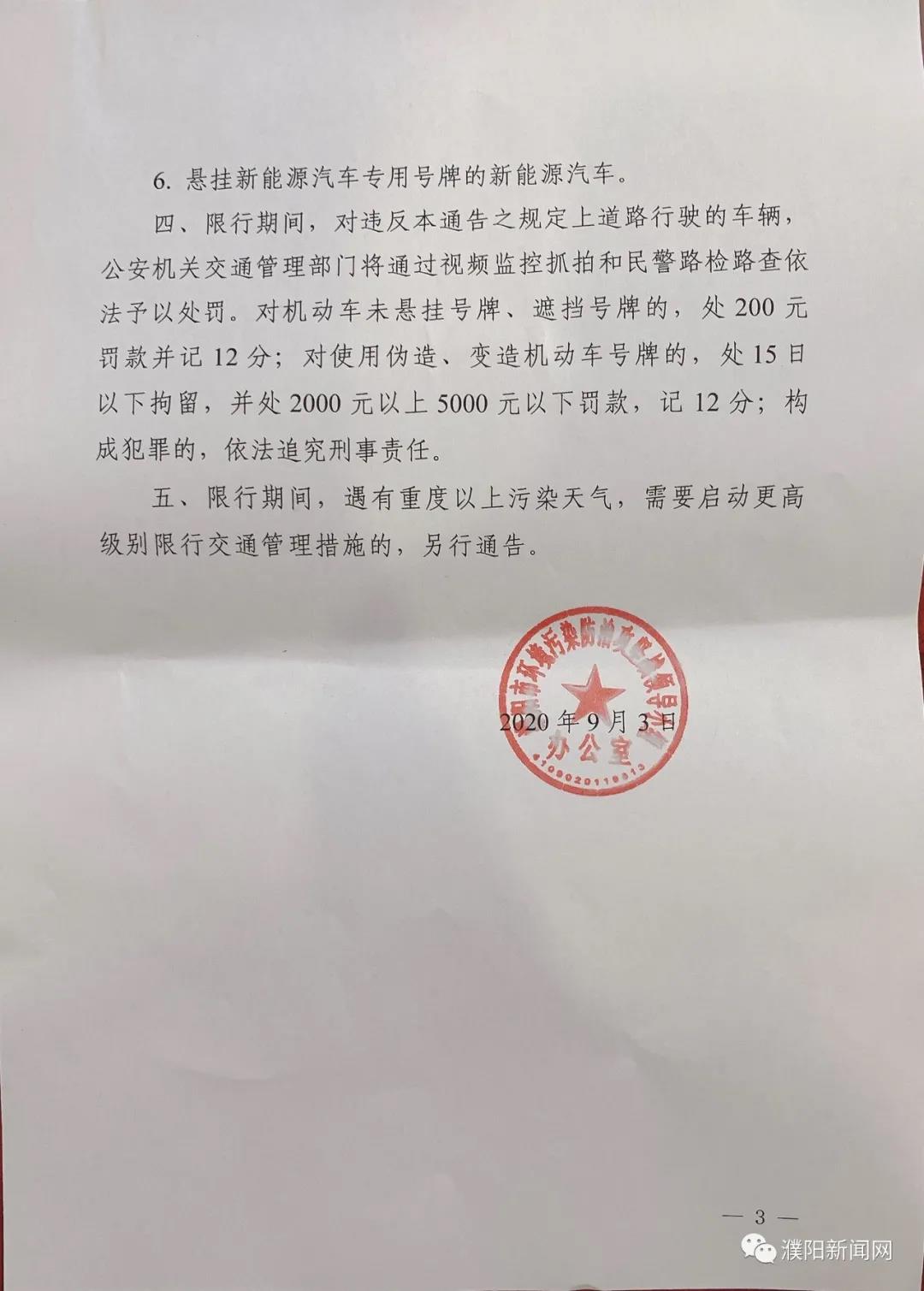 民生|河南又一地机动车限行，下周起实施！