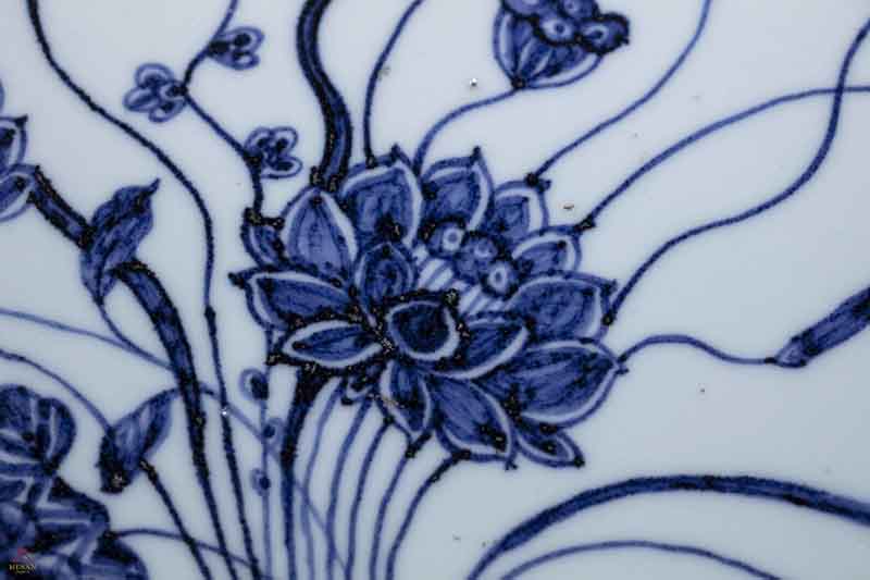 影青陵陰刻蓮紋花盤 中国美術 中国古玩 蓮花小傳：漫談古代中國的蓮花紋飾