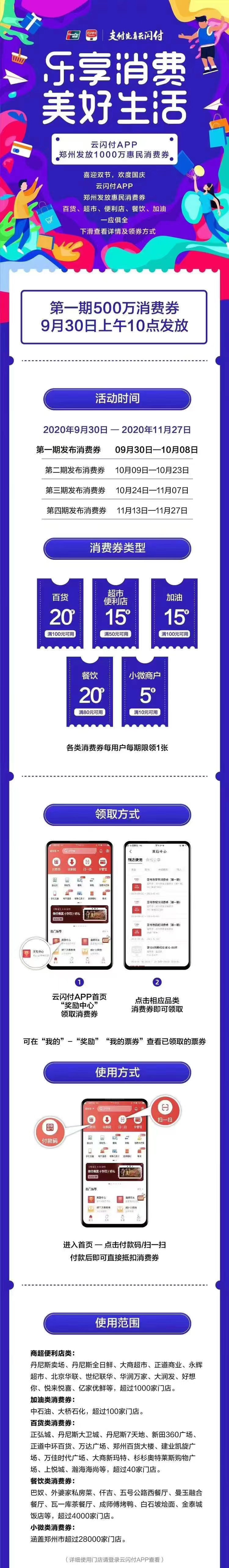 dnf天10|明天10点开抢！郑州再发1000万元消费券