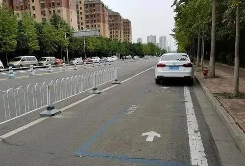 |咋回事?许昌这里的非机动车道变“瘦”了