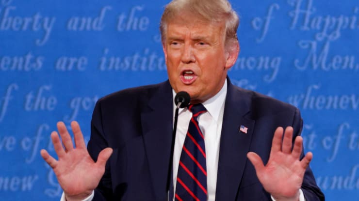 |特朗普：下次总统选举辩论前将接受新冠病毒检测