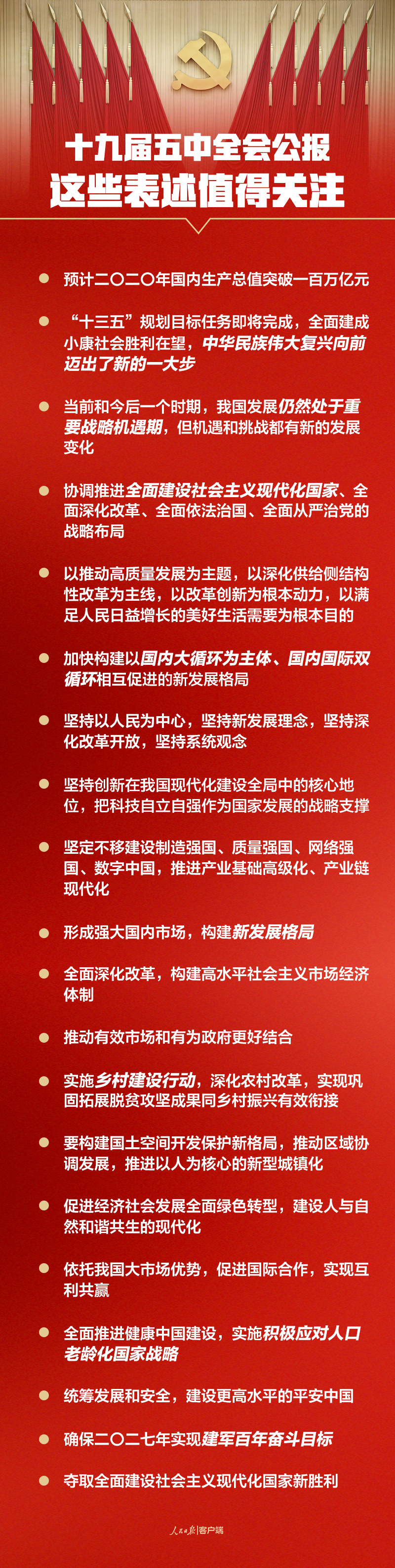 |五中全会公报，这些表述值得关注！