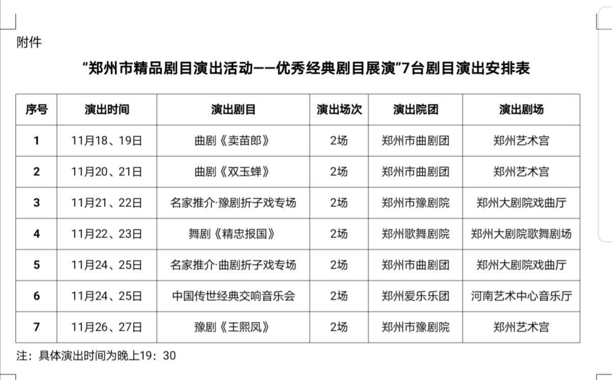 |免费领票！7台14场精品剧目郑州上演