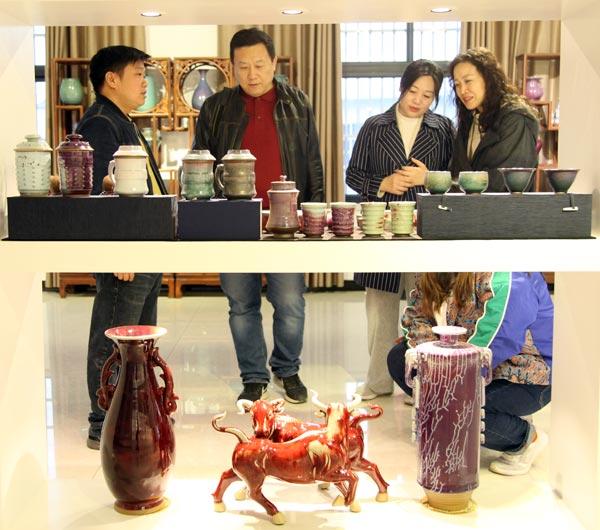 河南省科协百千万创新驱动助力项目——可控型彩釉瓷画关键技术协同创新项目取得新成果