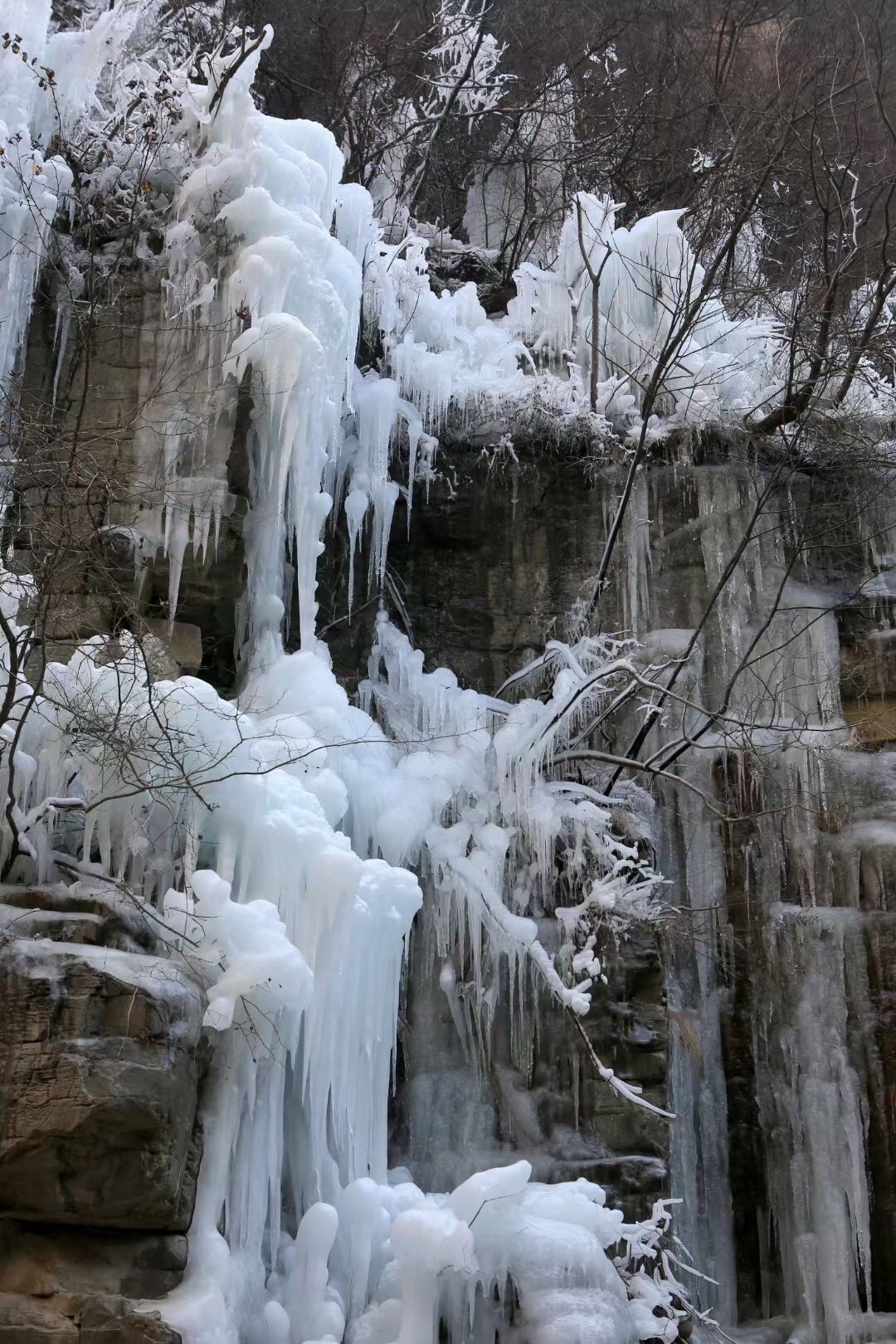 云台山冰雪节图片