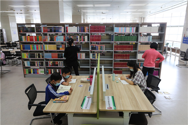 郑州高新区图书馆图片