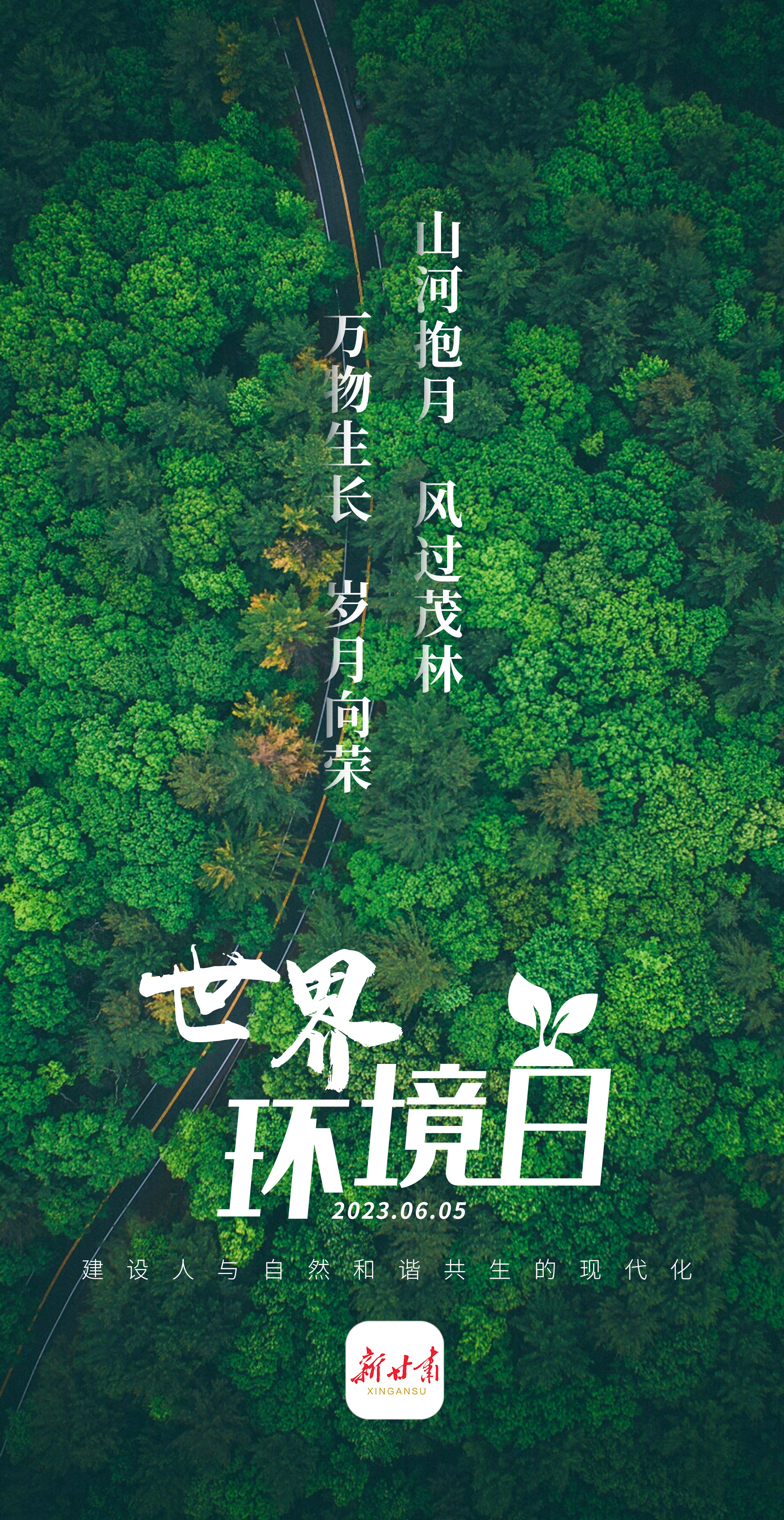 【微海报】世界环境日：建设人与自然和谐共生的现代化-大河网