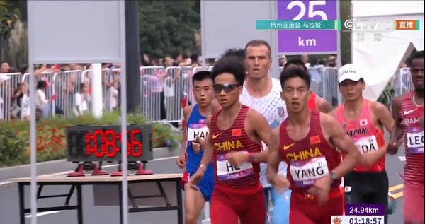 何杰夺得杭州亚运会男人马拉松金牌