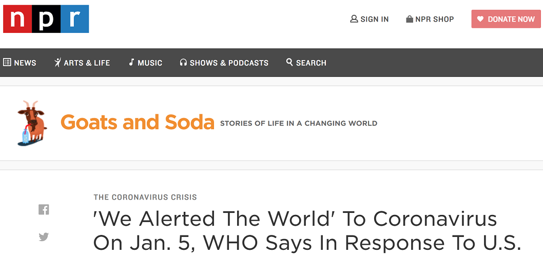 「特朗普」为掩盖责任四处“甩锅” 美国政府的诡辩大法被啪啪打脸