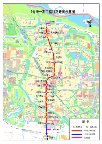 郑州地铁■离开通又进一步！郑州这三条地铁已经开始绿化了