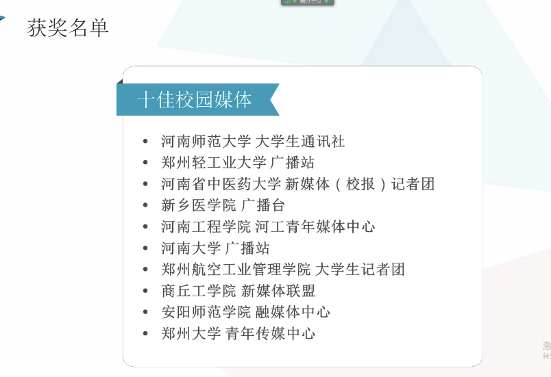 真赞，省十佳校媒！