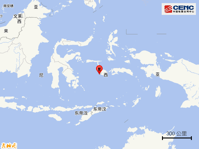 地震|印尼发生5.1级地震