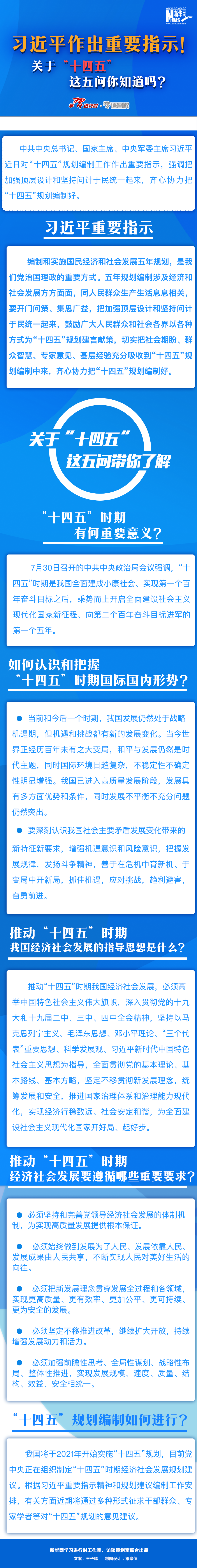 |习近平作出重要指示！关于“十四五”这五问你知道吗？