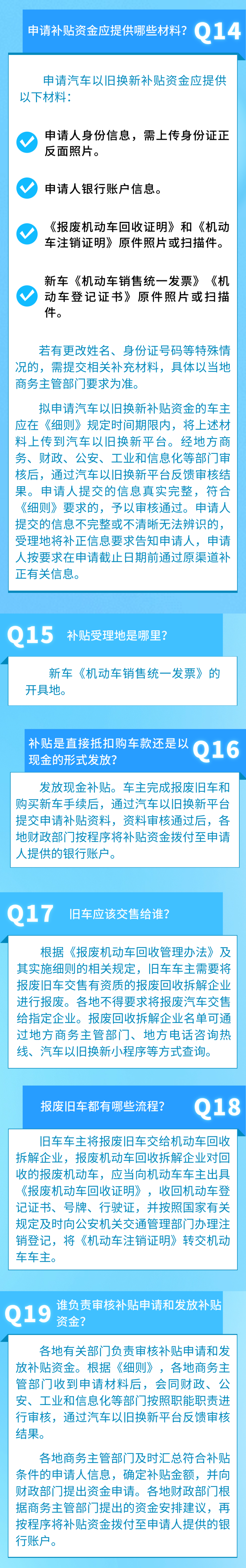 汽車以舊換新如何申領(lǐng)補貼?指南來了