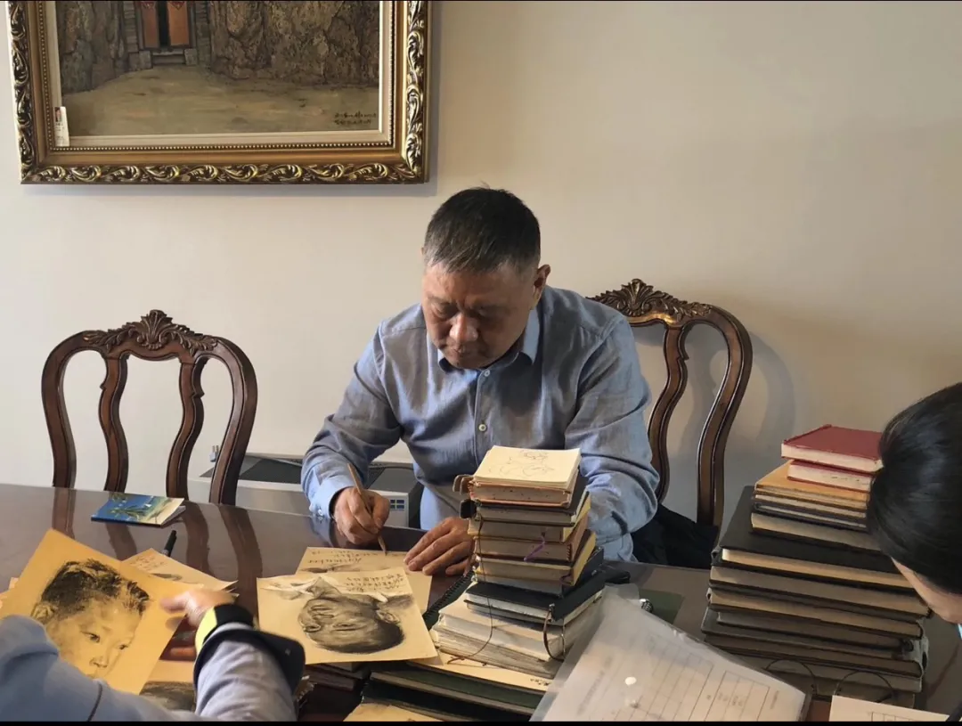 |马国强将速写作品全部捐赠河南省美术馆 数千幅作品凝聚画家半生心血